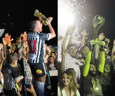 Confira onde estão os últimos campeões paraibanos de Botafogo-PB e Sousa, em 2019 e 2025