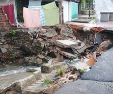 Fortes chuvas em João Pessoa causam interdições e afetam ponte e trecho da BR-230