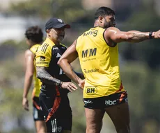 Sampaoli nega relação entre fala de Hulk e ida ao banco no Atlético-MG