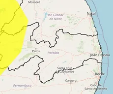 Inmet emite alerta para baixa umidade do ar em 54 cidades do Sertão