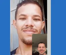 José Loreto conhece sósia e brinca com semelhança: ‘Quem é teu pai?'