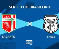 Lagarto x Treze pela Série D do Brasileiro 2026: onde assistir, prováveis escalações e arbitragem