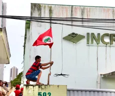 MST Paraíba ocupa pátio da sede do Incra em João Pessoa para exigir celeridade da Reforma Agrária