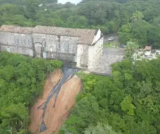 Missas na Igreja da Guia são liberadas e área lateral segue interditada após deslizamento