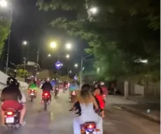 Operação contra 'rolezinho' autua 160 veículos e apreende quase 40 motos, em Campina Grande