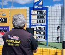Preço da gasolina apresenta diferença de R$ 0,40 em postos de João Pessoa