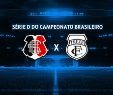 Santa Cruz x Treze pela Série D 2025: assista aos lances da partida em Tempo Real