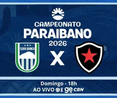 Serra Branca x Botafogo-PB pelo Paraibano 2026: onde assistir, prováveis escalações e mais