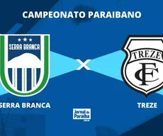 Serra Branca x Treze  pelo Paraibano 2026: onde assistir, prováveis escalações e mais