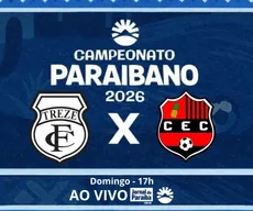 Treze x Confiança-PB pelo Paraibano 2026: assista ao vivo