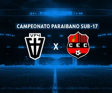 VF4-PB x Confiança-PB pelo Campeonato Paraibano Sub-17 2025: reveja o jogo de ida da final