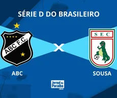 ABC x Sousa pela Série D do Brasileiro 2026: onde assistir, prováveis escalações e arbitragem