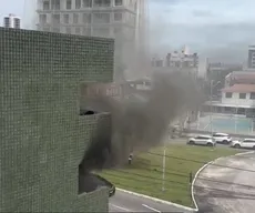 Apartamento pega fogo no Jardim Oceania, em João Pessoa; ventilador pode ter causado incêndio