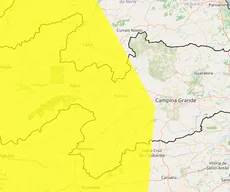 Baixa umidade do ar: Inmet renova alerta para mais de 120 cidades da Paraíba; veja lista