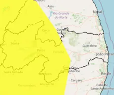 Baixa umidade do ar: Inmet renova alerta para mais de 100 cidades da Paraíba; veja lista