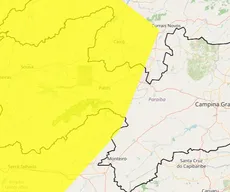 Baixa umidade: Inmet emite alerta para mais de 90 cidades da Paraíba