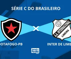 Botafogo-PB x Inter de Limeira pela Série C 2026: onde assistir, escalações e arbitragem