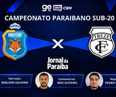 Cruzeiro-PB 0 x 1 Treze: veja como foi o 1º jogo da final do Campeonato Paraibano Sub-20 2026