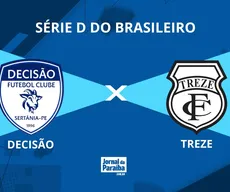 Decisão x Treze pela Série D 2026: onde assistir, prováveis escalações e arbitragem