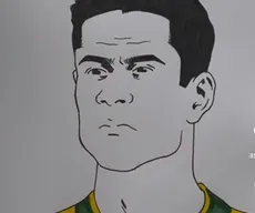 Ilustrador desenha seus 11 titulares do Brasil para a Copa 2026
