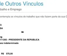 Paraibanos descobrem ser 'presidente da República' em registro da carteira de trabalho