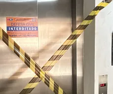 Queda de elevador: Defesa Civil interdita elevadores de empreendimento vizinho