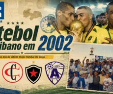 Relembre como era o futebol paraibano em 2002, ano do último título da Seleção na Copa do Mundo