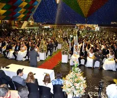 São João 2026 de Campina Grande: casamento coletivo reúne 96 casais nesta sexta-feira (12)