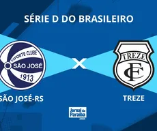 São José-RS x Treze pela Série D 2026: onde assistir, prováveis escalações e arbitragem