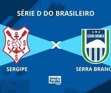 Sergipe x Serra Branca pela Série D 2026: onde assistir, prováveis escalações e arbitragem