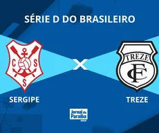 Sergipe x Treze pela Série D 2026: onde assistir, prováveis escalações e arbitragem