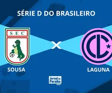 Sousa x Laguna pela Série D do Brasileiro: onde assistir, prováveis escalações e mais