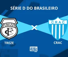 Treze x CRAC pela Série D 2026: onde assistir, prováveis escalações e arbitragem
