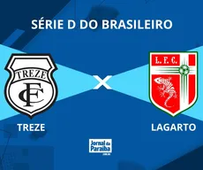 Treze x Lagarto pela Série D 2026: onde assistir, prováveis escalações e arbitragem
