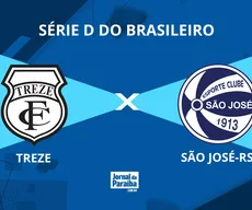 Treze x São José-RS pela Série D 2026: onde assistir, prováveis escalações e arbitragem