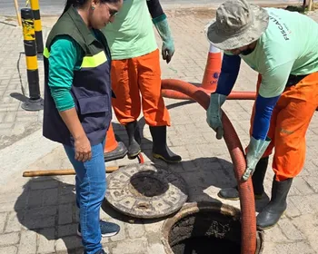 Academia é embargada após fiscalização flagrar despejo de esgoto irregular em João Pessoa