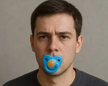 Adultos com chupeta: o que a mente e o corpo querem comunicar?