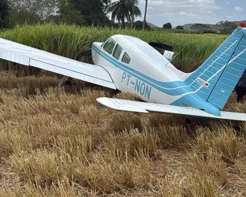 Piloto de aeronave que transportava Cícero Lucena mostra local do pouso de emergência