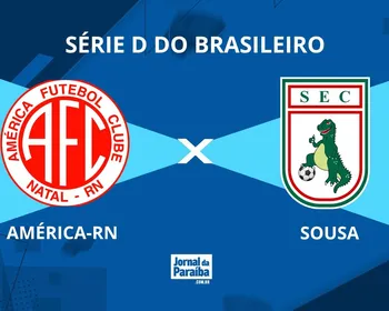 América-RN x Sousa pela Série D 2026: onde assistir, prováveis escalações e arbitragem