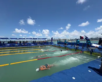 Aquarace 2026: veja como foi o segundo dia de provas de natação no mar em João Pessoa