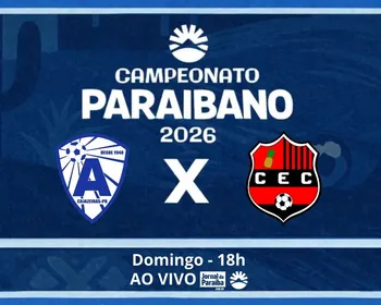 Atlético-PB x Confiança-PB: veja como assistir à partida do Campeonato Paraibano