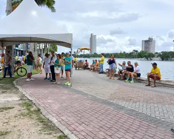 Bolsonaristas fazem ato contra Governo Lula em Campina Grande