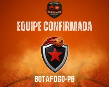 Botafogo-PB Basquete confirma participação no Campeonato Paraibano da modalidade