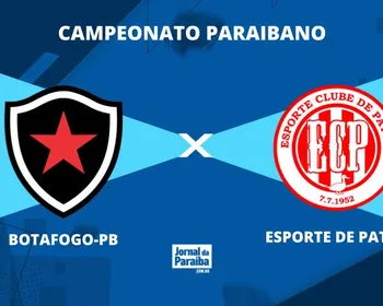 Botafogo-PB x Esporte de Patos pelo Paraibano 2026: onde assistir, prováveis escalações e mais