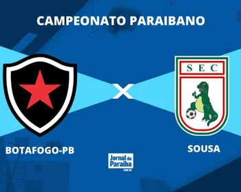 Botafogo-PB x Sousa pelo Paraibano 2026: onde assistir, prováveis escalações e mais