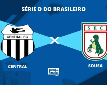 Central x Sousa pela Série D 2025: onde assistir, prováveis escalações e arbitragem