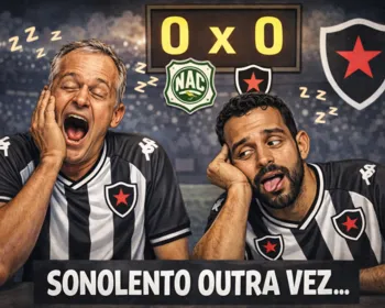 Charge do dIA no Paraibano 2026: Botafogo-PB é muito bocejo e pouco futebol