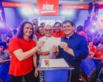 Cícero Lucena volta oficialmente ao MDB para disputar o governo da Paraíba; VEJA FOTOS