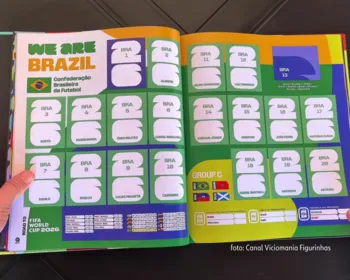 Com Matheus Cunha e sem Douglas Santos, veja os jogadores da Seleção no álbum da Copa 2026