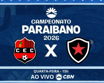Confiança-PB x Botafogo-PB pelo Paraibano 2026: onde assistir, prováveis escalações e arbitragem